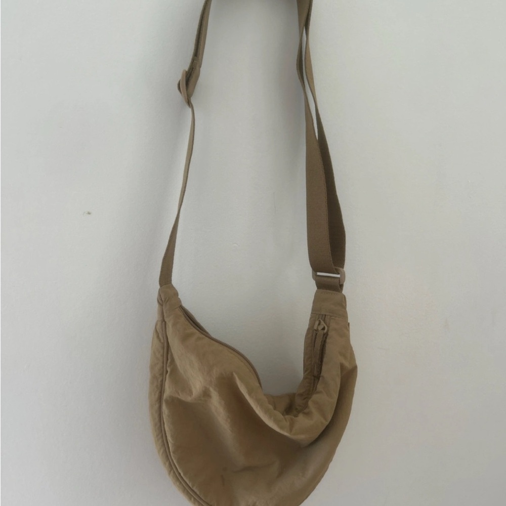 Only today!! Uniqlo Tan Crossbody Bag